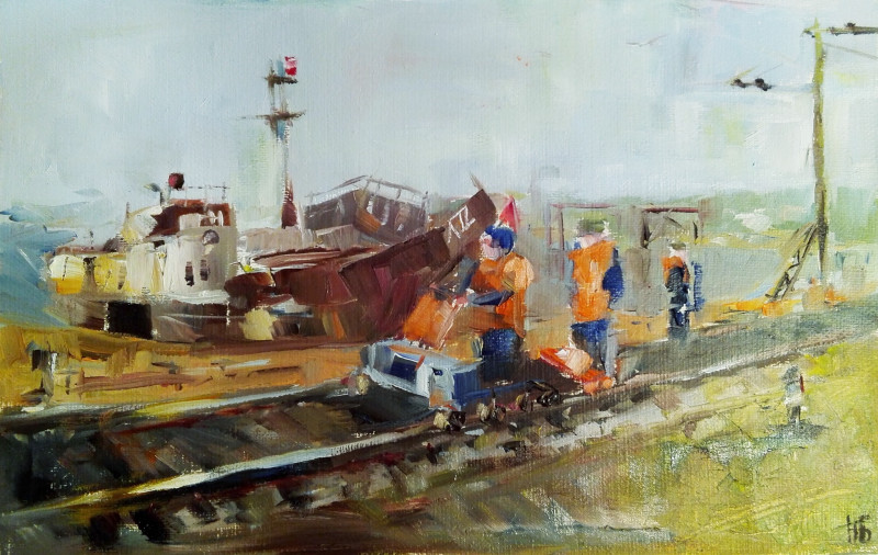 painting Railway jazz