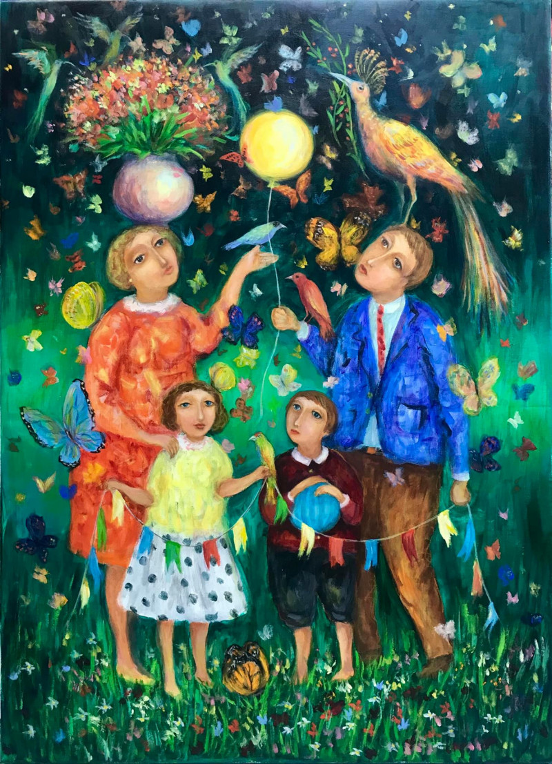 painting Прекрасная ночь