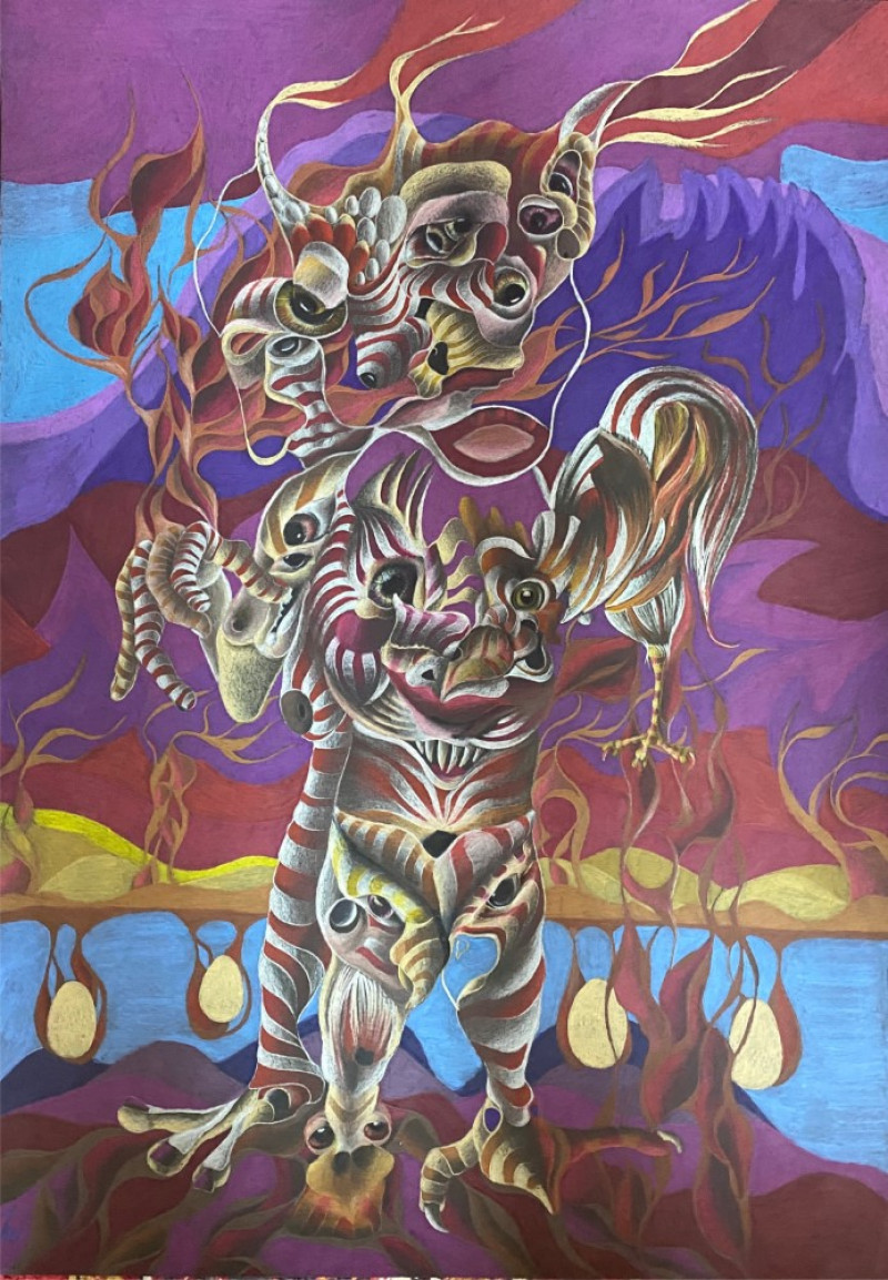 painting Выгорание