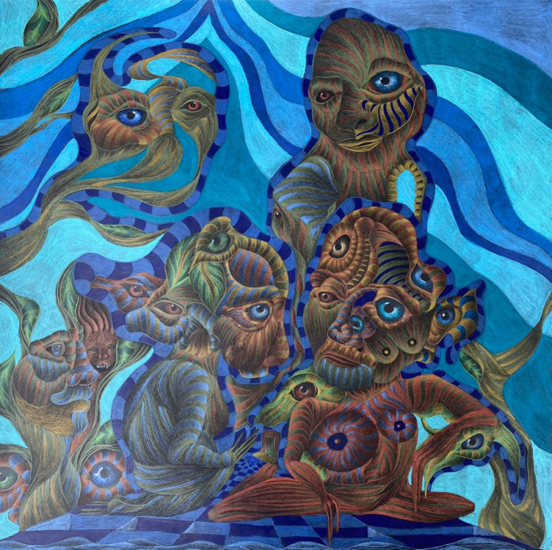 painting Моя параноидальная фантазия