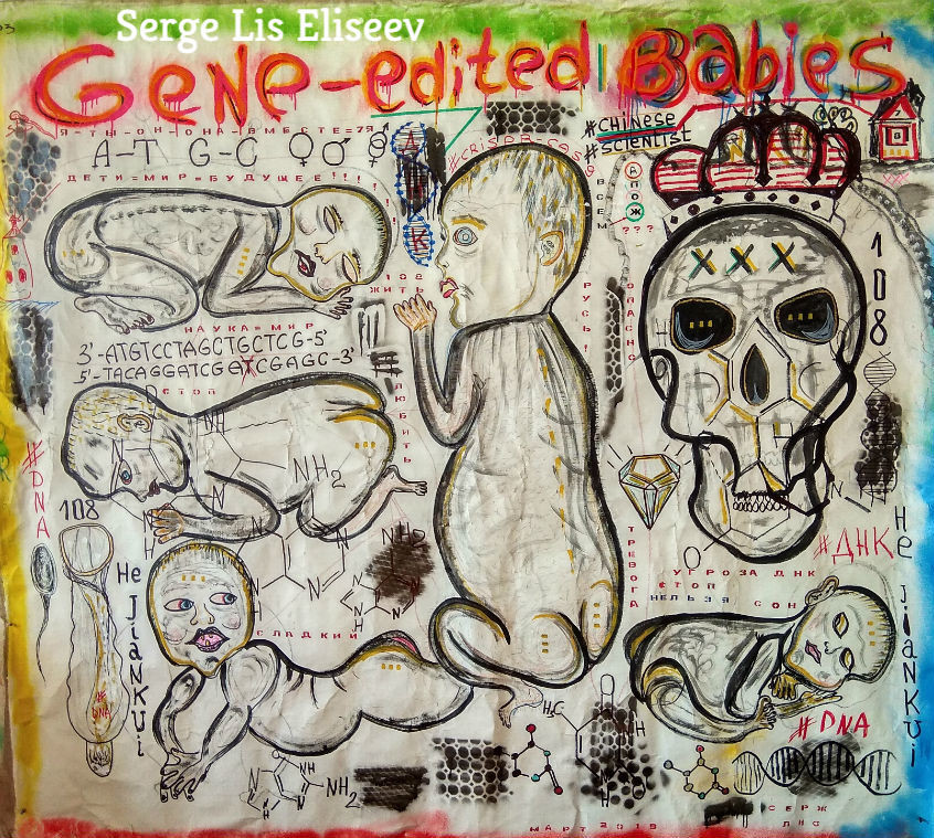 painting Gene Edited Babies