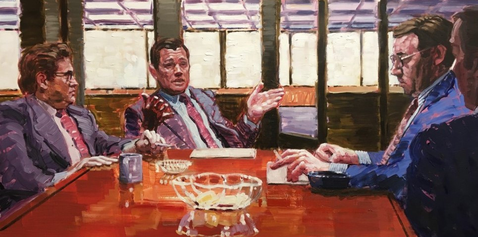 painting THE MEETING