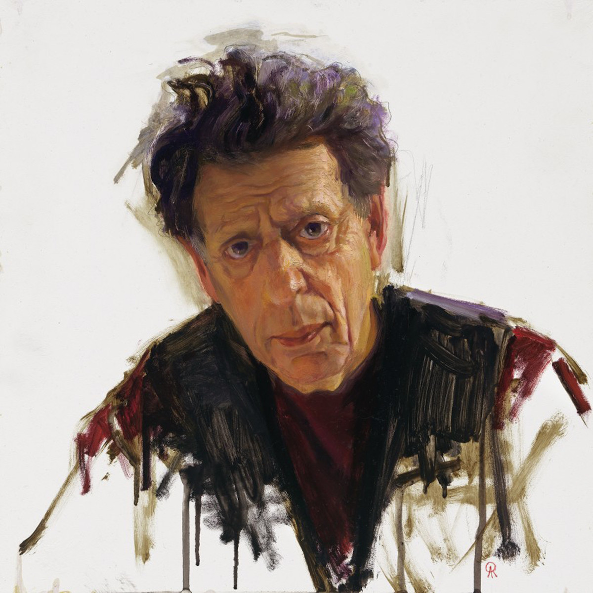 painting Philip Glass