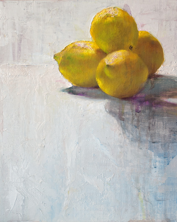 painting Лимоны # 2