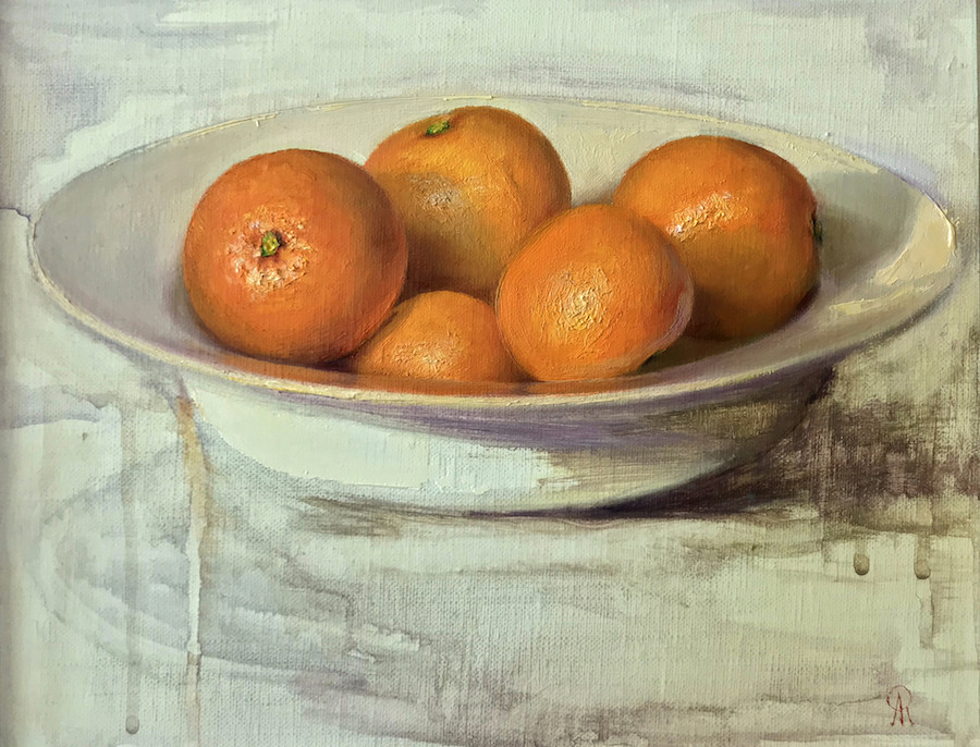 painting Naranjas